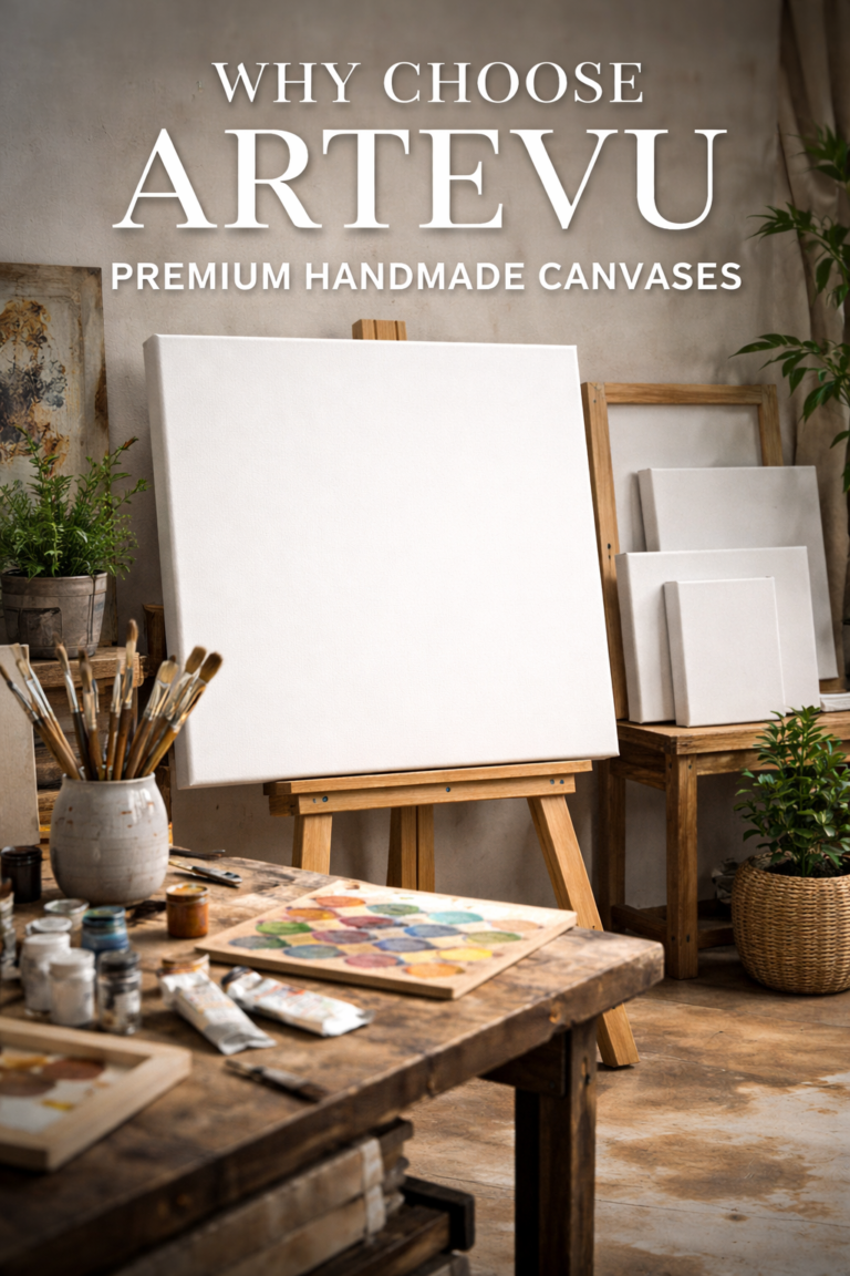 Why Choose ARTEVU – Premium Handmade Canvases