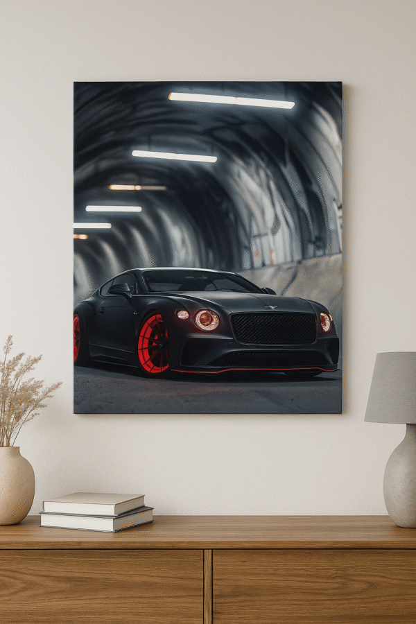 Bentley Continental GT – Handmade Canvas