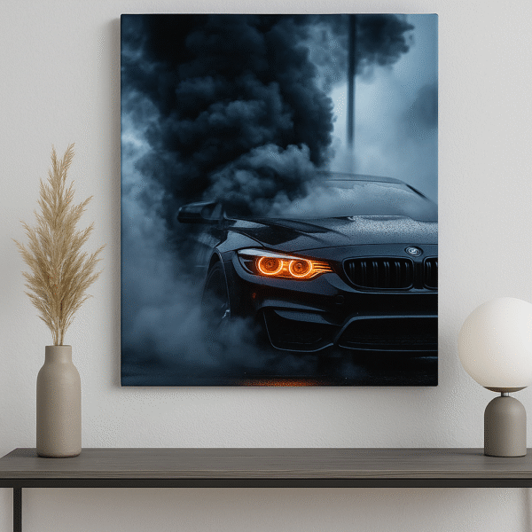BMW M4 – Handmade Canvas