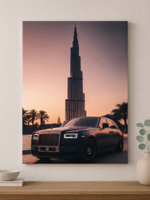 Rolls-Royce Phantom – Handmade Canvas