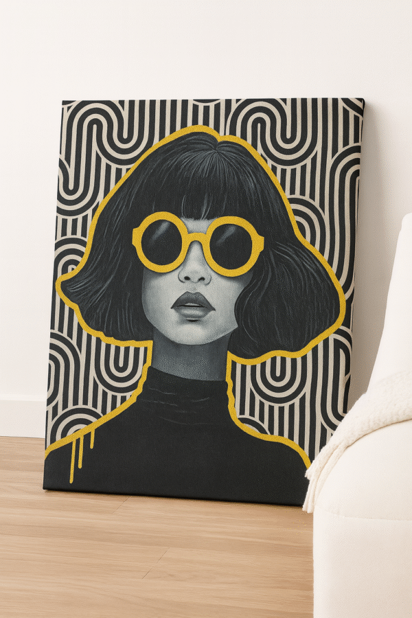 Colosseum Canvas Wall Art – Rome Sunset Print