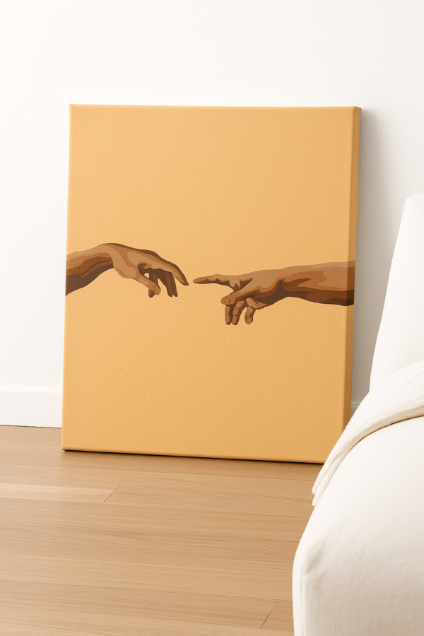 The Touch – Handmade Canvas