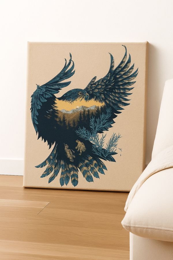 Eagle Spirit – Handmade Canvas