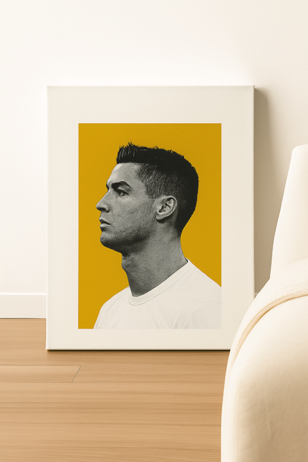 Cristiano Ronaldo – Handmade Canvas