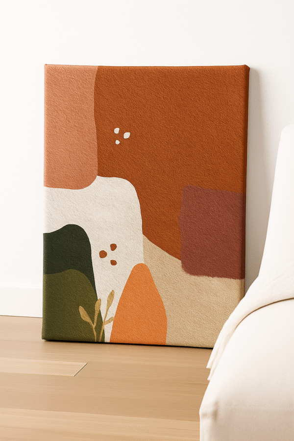 Abstract Elegance – Handmade Canvas