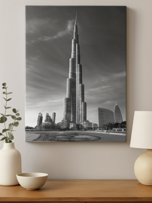 Burj Khalifa – Handmade Canvas