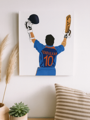 Sachin Tendulkar – Handmade Canvas