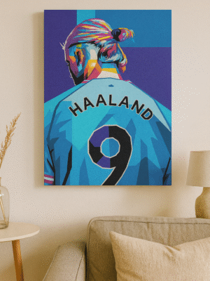 Erling Haaland – Handmade Canvas