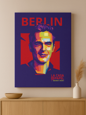 Berlin – Handmade Canvas 40x50 cm