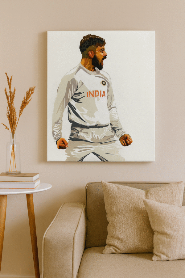 Virat Kohli – Handmade Canvas