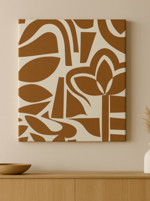 Abstract Botanical – Handmade Canvas