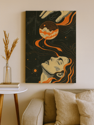 Cosmic Dream – Handmade Canvas