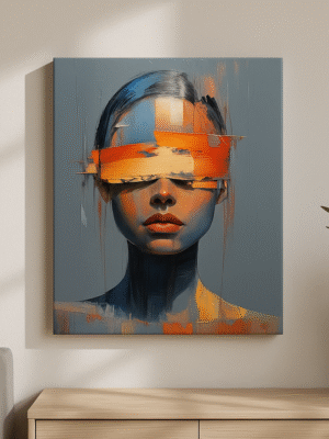 Blind Vision – Handmade Canvas
