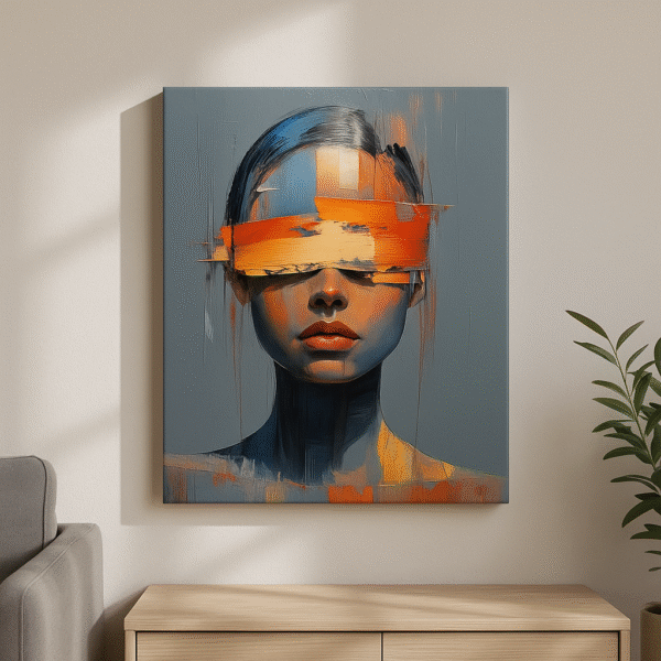 Blind Vision – Handmade Canvas