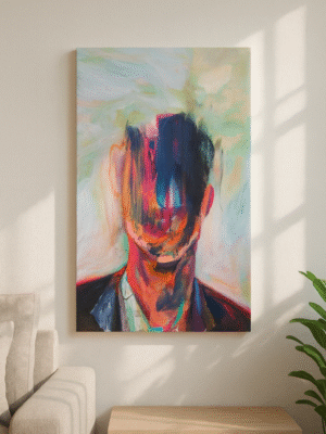 Fragmented Identity – Handmade Canvas