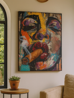 Bold Expression – Handmade Canvas