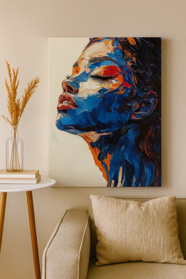 Abstract Woman – Handmade Canvas
