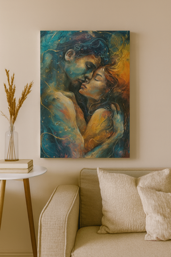 The Embrace – Handmade Canvas