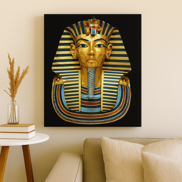 Golden Majesty – Handmade Canvas