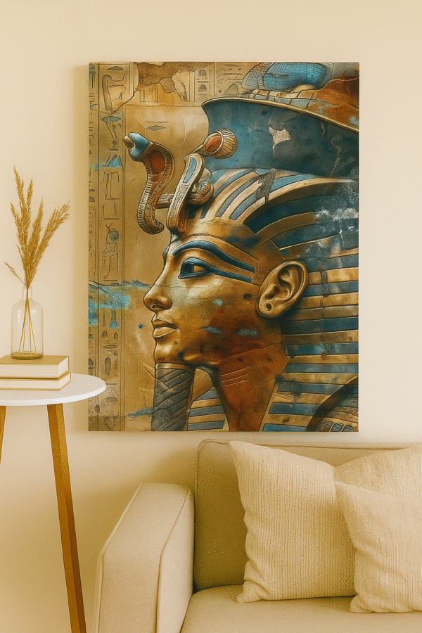 Tutankhamun Legacy – Handmade Canvas