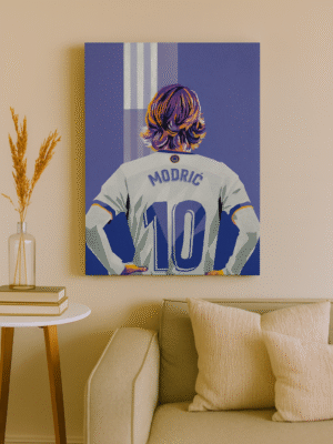 Luka Modrić – The Maestro – Handmade Canvas