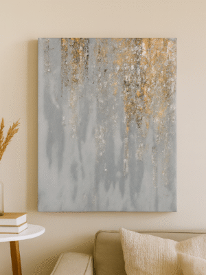Abstract Elegance – Handmade Canvas