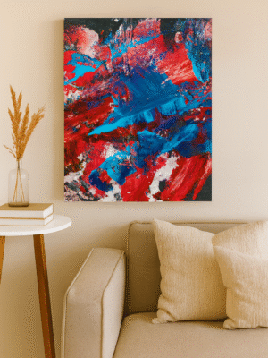 Energetic Chaos – Handmade Canvas
