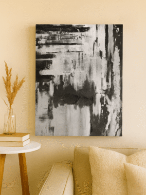 Shadow Lines – Handmade Canvas