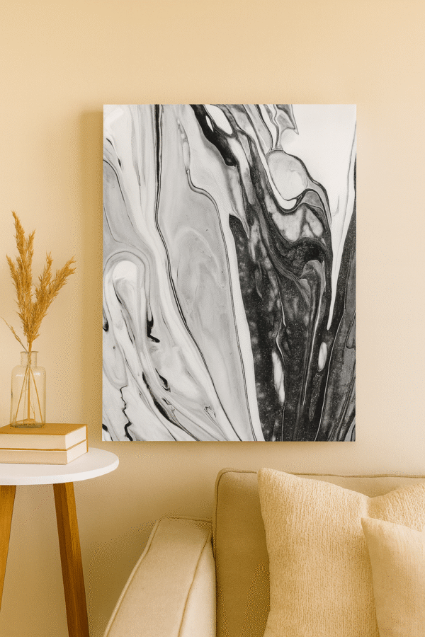 Monochrome – Handmade Canvas