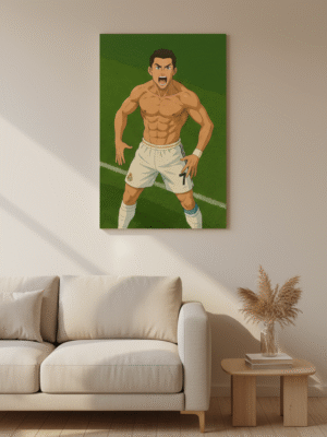 Cristiano Ronaldo Comeback Moment – Handmade Canvas